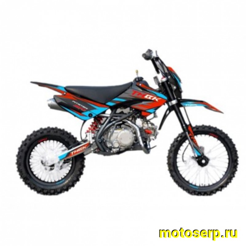 Купить  Питбайк TMBK Pitster SP2 150 (спортинв), 17/14, 4T, 150сс, фара, электро/кикстар., вилка перев., диск/диск (шт) (ФОТО купить с доставкой по Москве и России, цена, технические характеристики, комплектация фото  - motoserp.ru