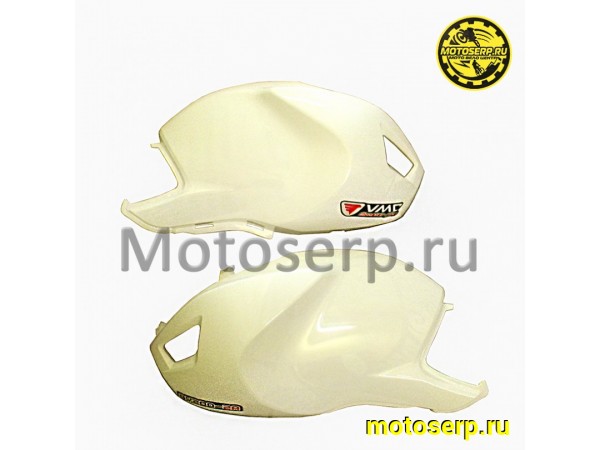 Купить  Обтекатель передний боковой топливного бака Vento Monster 125/250 (DYJ-817425-001000 /DYJ-817426-001001) WHITE (белый) (пар) (Vento 26226 купить с доставкой по Москве и России, цена, технические характеристики, комплектация фото  - motoserp.ru