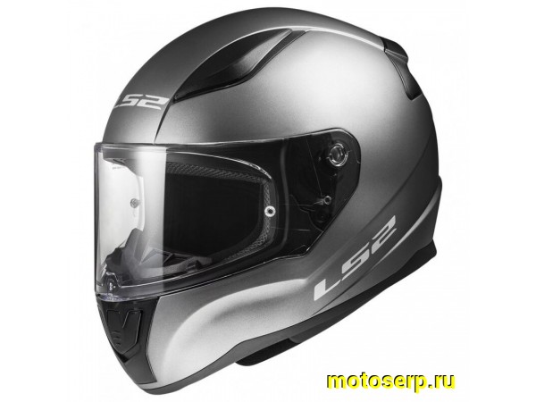 Купить  Шлем закрытый LS2 FF353 RAPID 2 SOLID MATT TITANIUM (3XL) интеграл (шт) (LS2 купить с доставкой по Москве и России, цена, технические характеристики, комплектация фото  - motoserp.ru