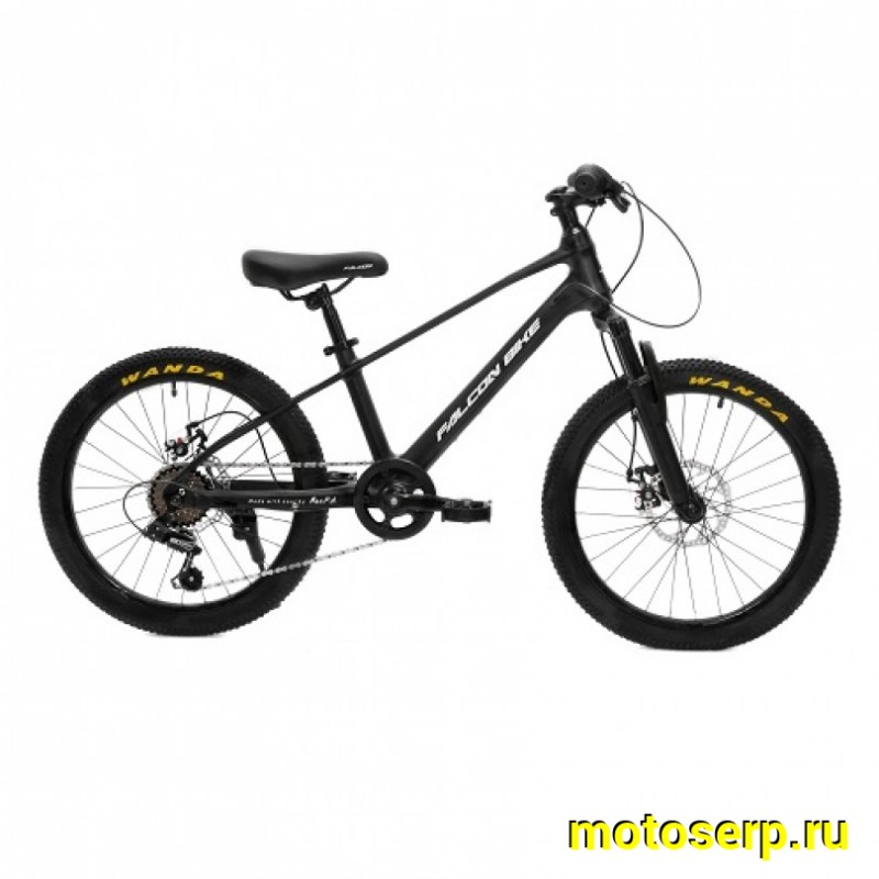Купить  20" скоростной FALCON BIKE RIVER черный (Фалкон Ривер) 20"; 6ск; рама-магний; тормоз-Disk (шт) (ART (M купить с доставкой по Москве и России, цена, технические характеристики, комплектация фото  - motoserp.ru