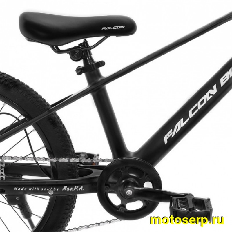 Купить  20" скоростной FALCON BIKE RIVER черный (Фалкон Ривер) 20"; 6ск; рама-магний; тормоз-Disk (шт) (ART (M купить с доставкой по Москве и России, цена, технические характеристики, комплектация фото  - motoserp.ru