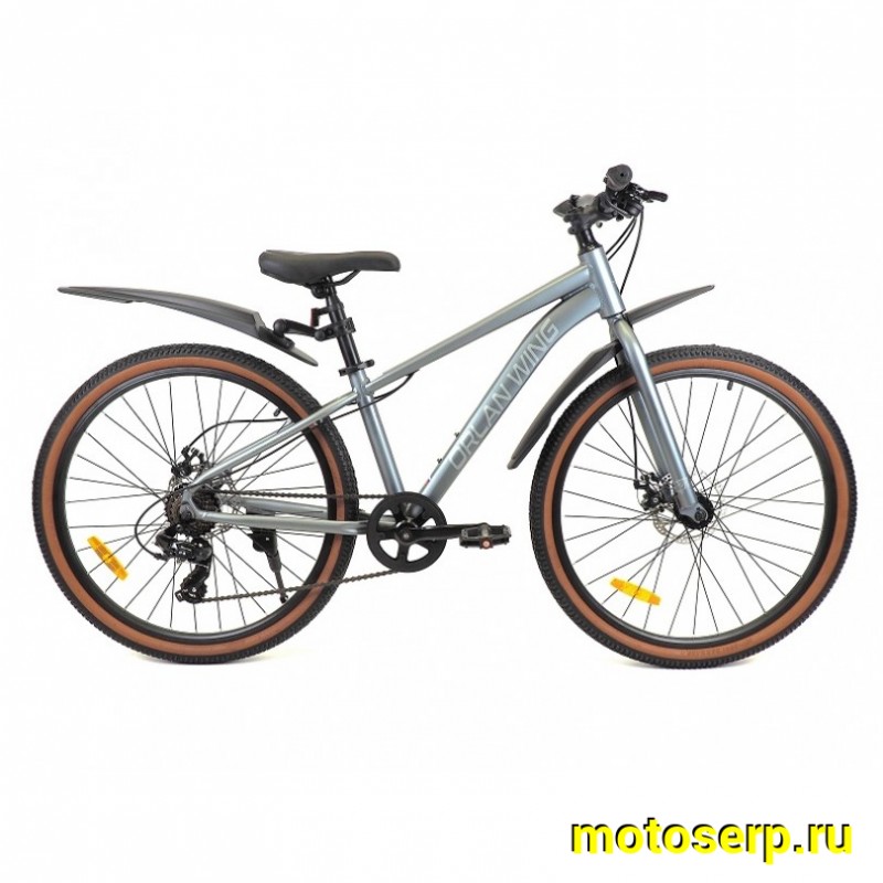 Купить  26" ORLAN WING SHIFT 1.0 серый (14") (Орлан Винг Шифт 1.0) 26"; 7ск; рама-алюминий; тормоз-Disk (шт) (ART (M купить с доставкой по Москве и России, цена, технические характеристики, комплектация фото  - motoserp.ru