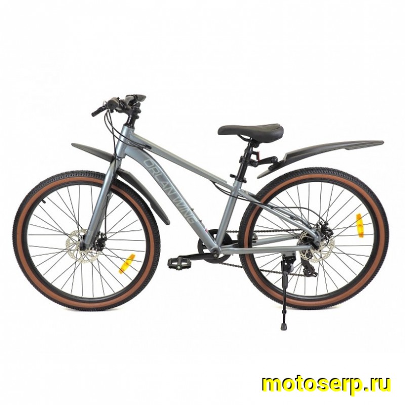 Купить  26" ORLAN WING SHIFT 1.0 серый (14") (Орлан Винг Шифт 1.0) 26"; 7ск; рама-алюминий; тормоз-Disk (шт) (ART (M купить с доставкой по Москве и России, цена, технические характеристики, комплектация фото  - motoserp.ru