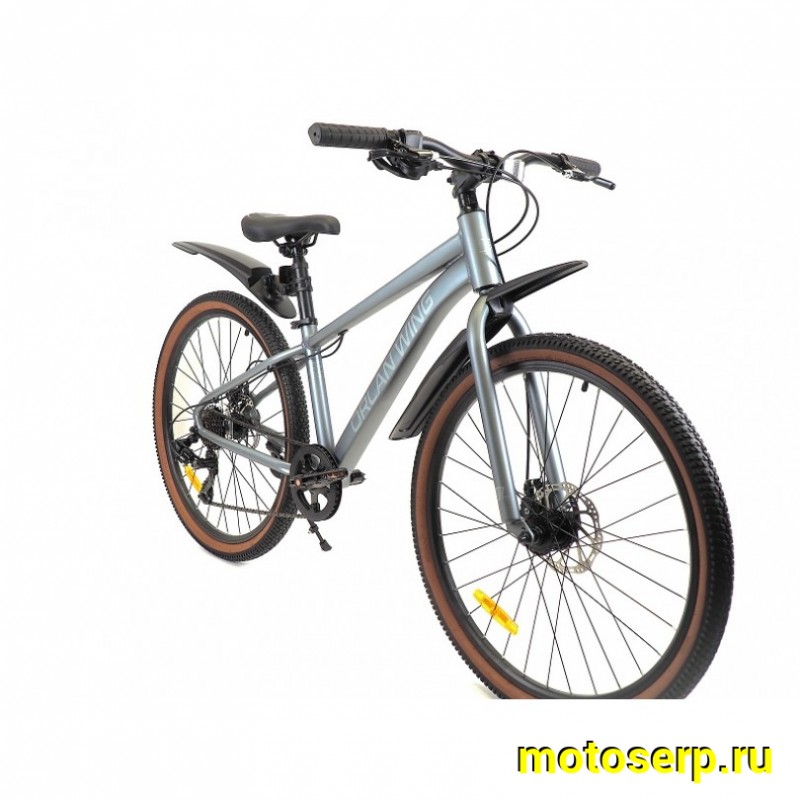 Купить  26" ORLAN WING SHIFT 1.0 серый (14") (Орлан Винг Шифт 1.0) 26"; 7ск; рама-алюминий; тормоз-Disk (шт) (ART (M купить с доставкой по Москве и России, цена, технические характеристики, комплектация фото  - motoserp.ru