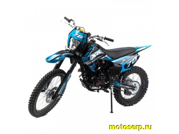 Купить  Мотоцикл Кросс/Эндуро Motoland XR300 LITE (175FMM) (спортинв) 21/18, синий  (шт) (ML (ФОТО купить с доставкой по Москве и России, цена, технические характеристики, комплектация фото  - motoserp.ru