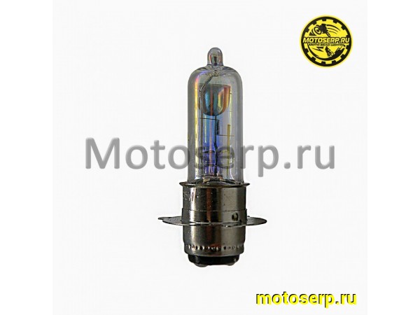 Купить  Лампа фары галоген 12V35/35W (три уса) Скутер (Хамелеон) (шт) (MD 08408 купить с доставкой по Москве и России, цена, технические характеристики, комплектация фото  - motoserp.ru