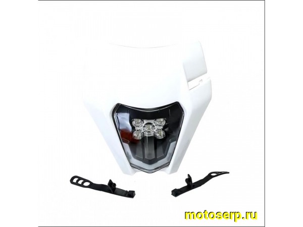 Купить  Фара передняя + Обтекатель KTM EXC EXCF SX SXF XC XCF XCW XCFW 125-450сс GR8 т др. Белый (шт) (A-E купить с доставкой по Москве и России, цена, технические характеристики, комплектация фото  - motoserp.ru