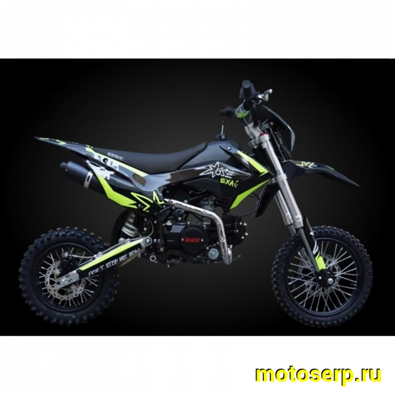 Купить  Питбайк BSE EXA SA 14/12 Green, 125сс полуавтом, эл/кикстарт. (шт) (ФОТО купить с доставкой по Москве и России, цена, технические характеристики, комплектация фото  - motoserp.ru