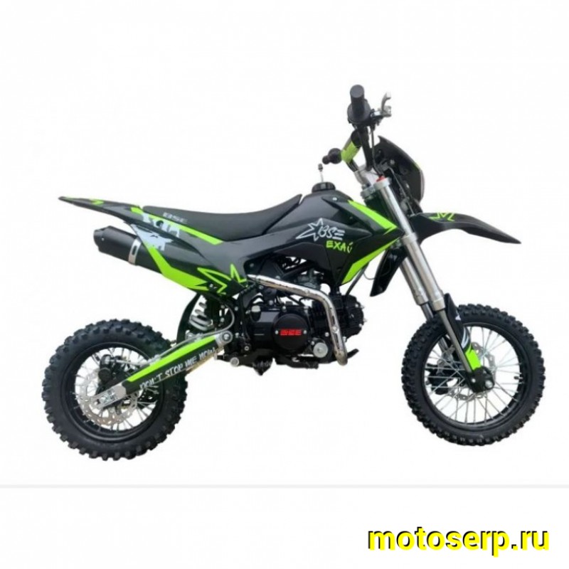 Купить  Питбайк BSE EXA SA 14/12 Green, 125сс полуавтом, эл/кикстарт. (шт) (ФОТО купить с доставкой по Москве и России, цена, технические характеристики, комплектация фото  - motoserp.ru