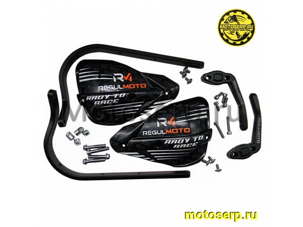 Купить  Защита рук/накладка (уши) Regulmoto ULTRA PROBEND HCM (28 мм) черный (шт) (Regul 405877-1  купить с доставкой по Москве и России, цена, технические характеристики, комплектация фото  - motoserp.ru
