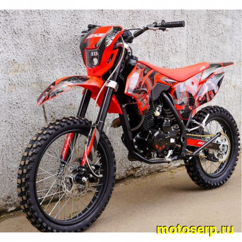 Купить  Мотоцикл Кросс/Эндуро BSE Z1 Dragon Black 150сс 19/16"  (шт) купить с доставкой по Москве и России, цена, технические характеристики, комплектация фото  - motoserp.ru