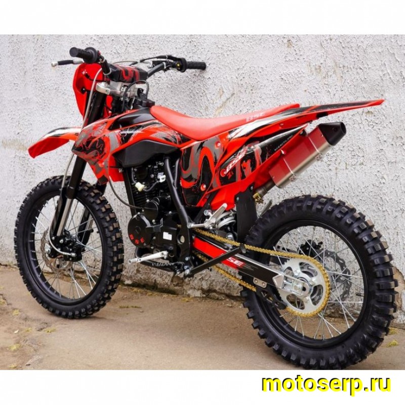 Купить  Мотоцикл Кросс/Эндуро BSE Z1 Dragon Black 150сс 19/16"  (шт) купить с доставкой по Москве и России, цена, технические характеристики, комплектация фото  - motoserp.ru