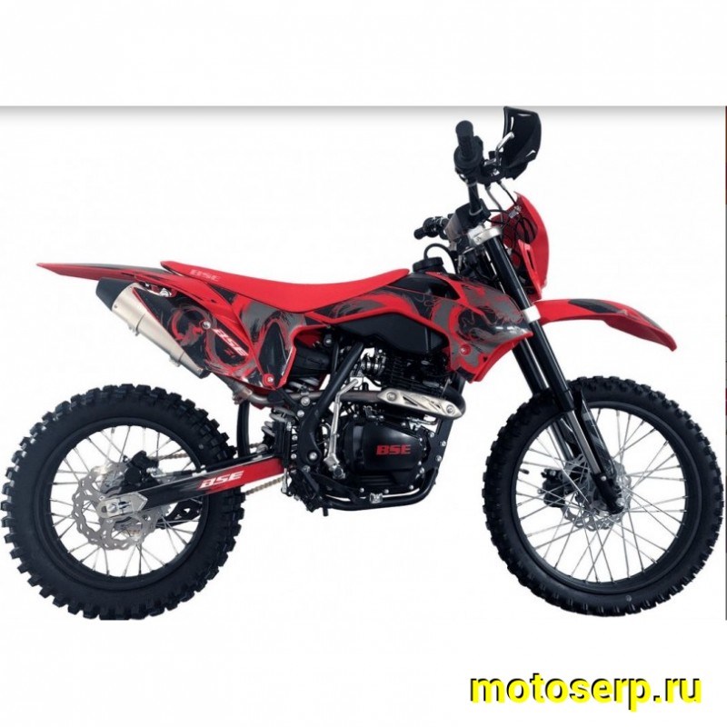 Купить  Мотоцикл Кросс/Эндуро BSE Z1 Dragon Black 150сс 19/16"  (шт) купить с доставкой по Москве и России, цена, технические характеристики, комплектация фото  - motoserp.ru