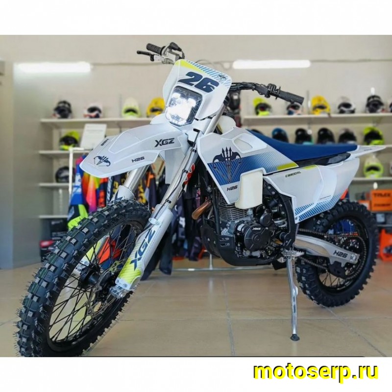 Купить  Мотоцикл Кросс/Эндуро XGZ H26-CB300RL (спортинв) 300cc, ZS175FMM-7, подвеска MNT , 21"/18" (шт) (0 купить с доставкой по Москве и России, цена, технические характеристики, комплектация фото  - motoserp.ru