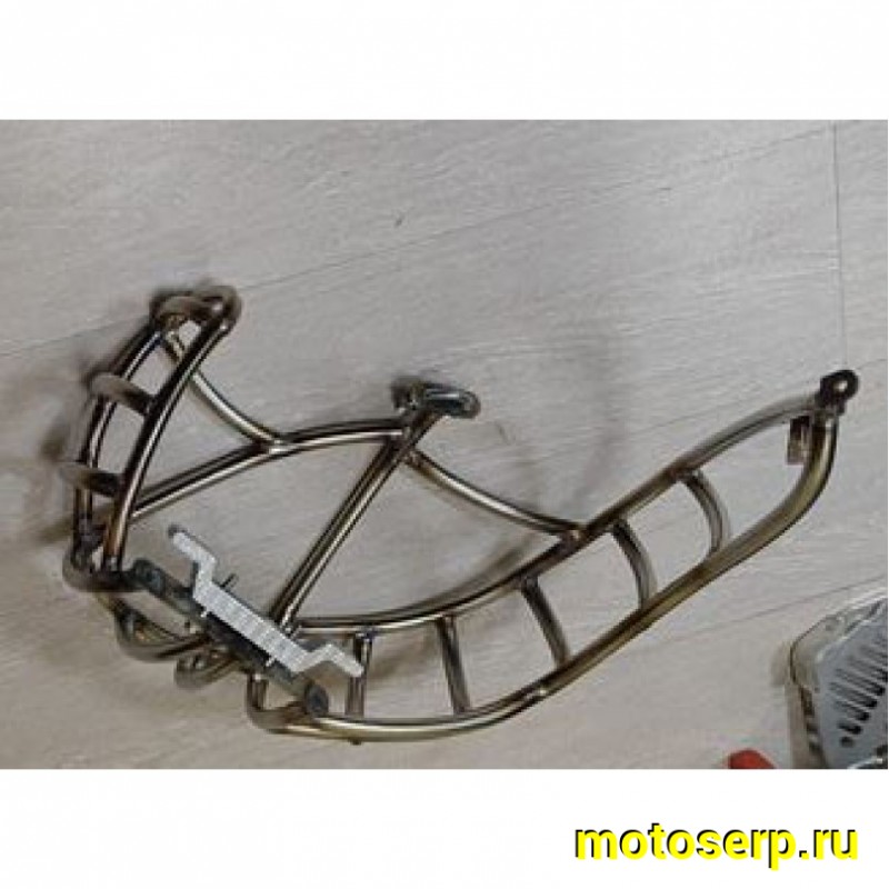 Купить  Защита pезoнaтopа (клетка) GR8 300, Hengjian Z300 2Т v1(версия1) 2025г.  гладкий с лыской (трубка 1,5х14мм нержав, вес 1.9кг) с крепеж. (шт) (Клет купить с доставкой по Москве и России, цена, технические характеристики, комплектация фото  - motoserp.ru