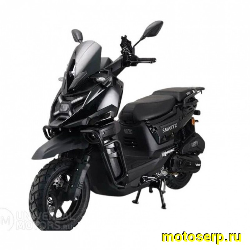 Купить  Скутер VMC SMART X (Венто Смарт Икс) 50 cc; 1,5 местный, 4Т, возд. охлажд., диск/диск, кол. 12"/12" (шт) 01700 (Vento  купить с доставкой по Москве и России, цена, технические характеристики, комплектация фото  - motoserp.ru