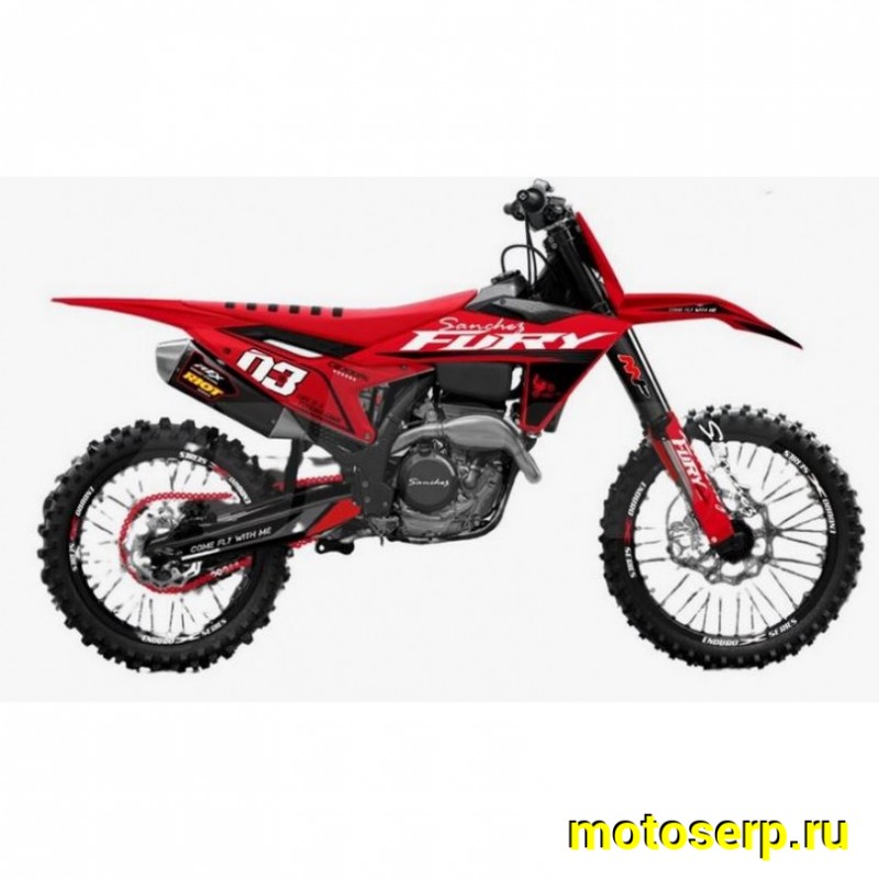 Купить  Мотоцикл Кросс/Эндуро Sanchez Fury YB300H (спортинв) LX176FMN, 4 клап,  MNT-Tech 41, сжат/отб, 21/18", USB, стоп. (шт) (ФОТО купить с доставкой по Москве и России, цена, технические характеристики, комплектация фото  - motoserp.ru