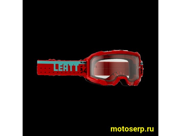 Купить  Очки мото Кросс Leatt Velocity 4.5 Teal Clear 83% (8025200690) (шт) (Fox УТ-00028049 купить с доставкой по Москве и России, цена, технические характеристики, комплектация фото  - motoserp.ru