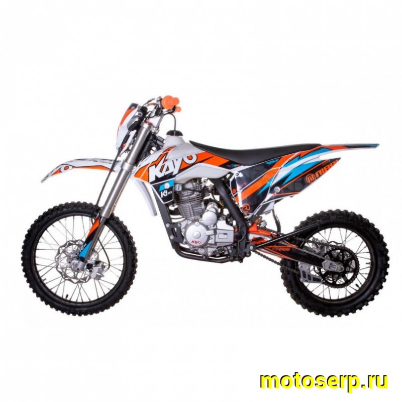 Купить  Мотоцикл Кросс/Эндуро KAYO K1-L 150 MX 19/16 (спортинв) (шт) (SM  купить с доставкой по Москве и России, цена, технические характеристики, комплектация фото  - motoserp.ru