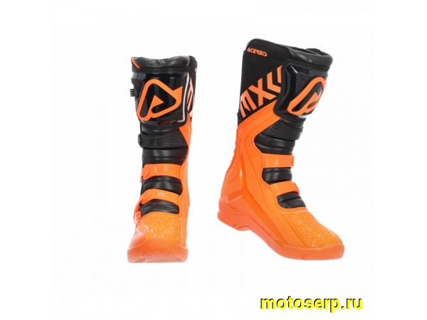 Купить  Мотоботы кросс. ACERBIS X-TEAM Оранжевый/черный, р-р 46" (NQ) (пар) (0 купить с доставкой по Москве и России, цена, технические характеристики, комплектация фото  - motoserp.ru