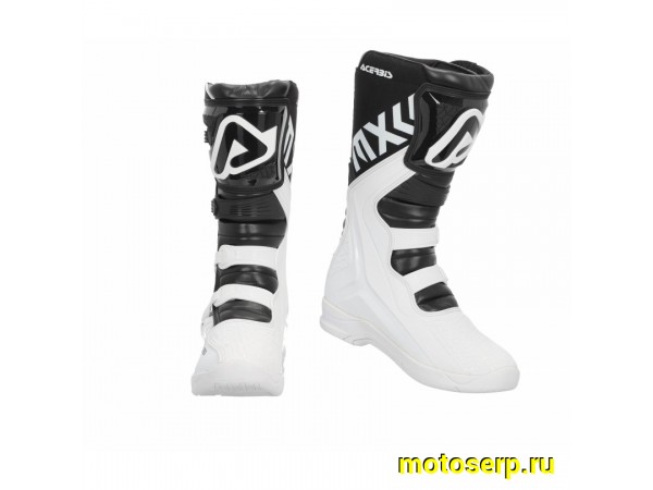 Купить  Мотоботы кросс. ACERBIS X-TEAM белый/ черный, р-р 42" (NQ) (пар) (0 купить с доставкой по Москве и России, цена, технические характеристики, комплектация фото  - motoserp.ru