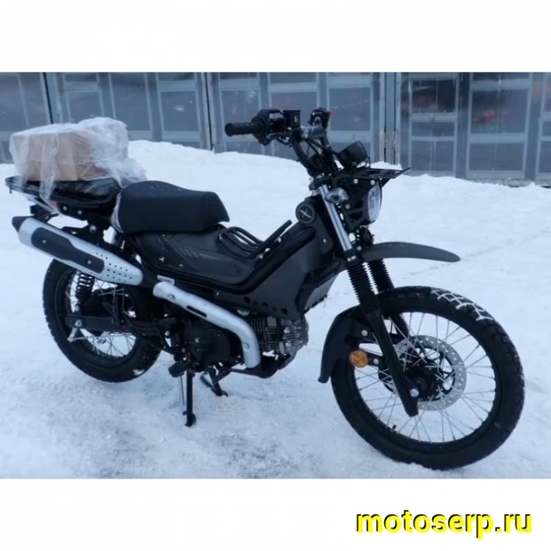 Купить  Мопед MM XTRAIL 3 City Cross X (Honda TRAIL) 50/125сс, карб. полуавт, 4Т, диск/бар. 18"/16" шир.багаж (шт) 01250 (MM 51281 купить с доставкой по Москве и России, цена, технические характеристики, комплектация фото  - motoserp.ru