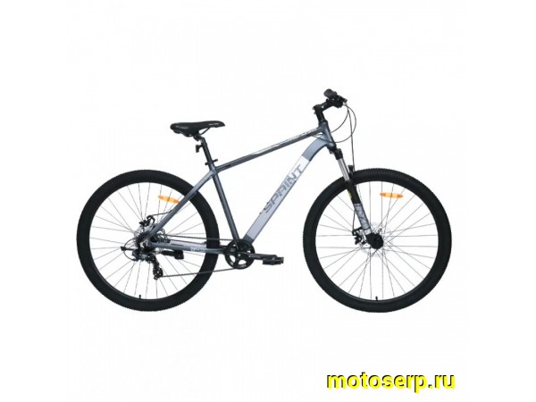 Купить  29" TECH TEAM SPRINT серый (19&rdquo;) (ТЕЧ ТИМ СПРИНТ) 29&rdquo;; горный; 7ск; рама-алюминий; тормоз-Disk (шт) (ART1 купить с доставкой по Москве и России, цена, технические характеристики, комплектация фото  - motoserp.ru