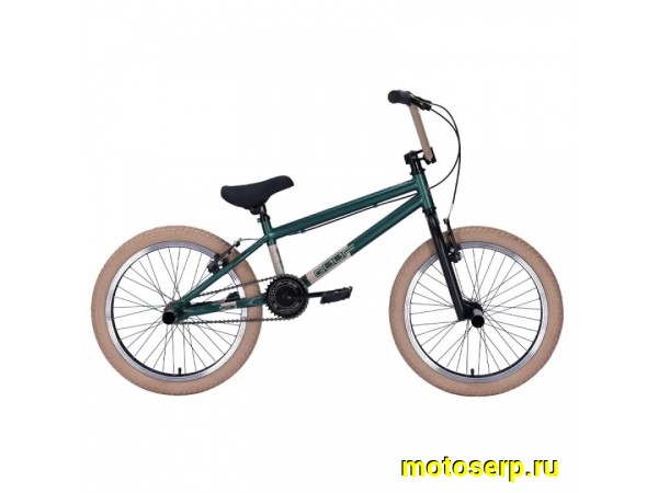 Купить  20" BMX TECH TEAM GOOF зеленый (20") (Тач Тим Гуф) 20"; 1ск; рама-сталь; тормоз-V-Brake (шт) (ART купить с доставкой по Москве и России, цена, технические характеристики, комплектация фото  - motoserp.ru