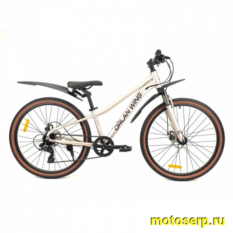 Купить  26" ORLAN WING VENUS 2.0 черный (14") (Орлан Винг Венус 2.0) 26"; 7ск; рама-алюминий; тормоз-Disk (шт) (ART1 купить с доставкой по Москве и России, цена, технические характеристики, комплектация фото  - motoserp.ru