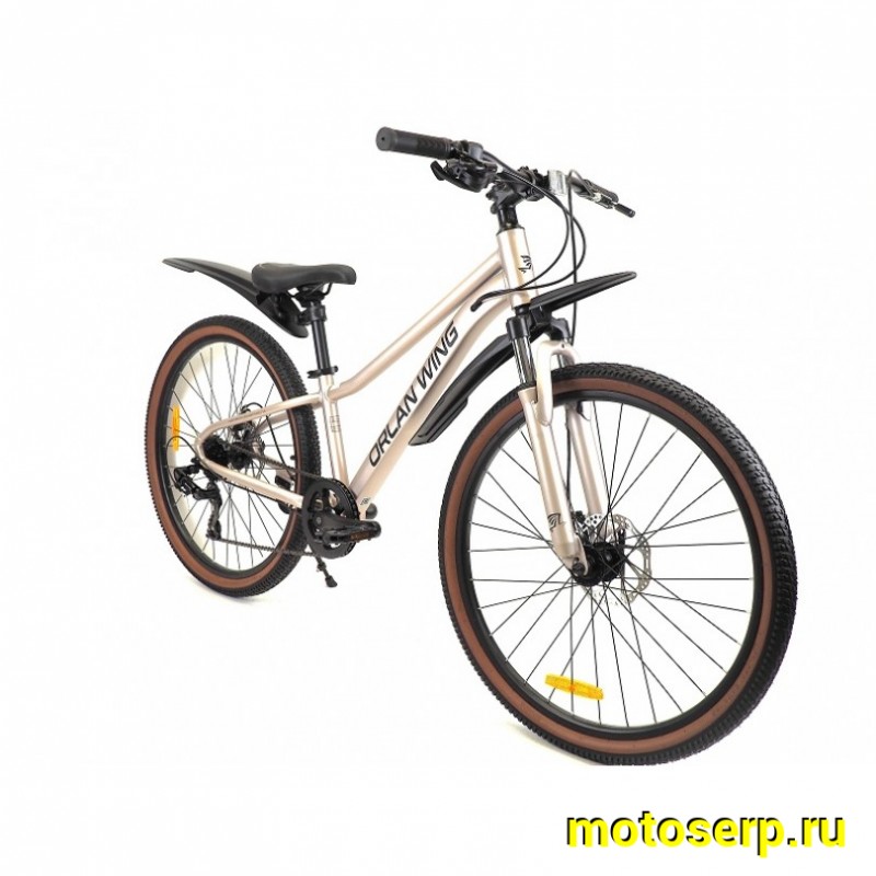 Купить  26" ORLAN WING VENUS 2.0 черный (14") (Орлан Винг Венус 2.0) 26"; 7ск; рама-алюминий; тормоз-Disk (шт) (ART1 купить с доставкой по Москве и России, цена, технические характеристики, комплектация фото  - motoserp.ru