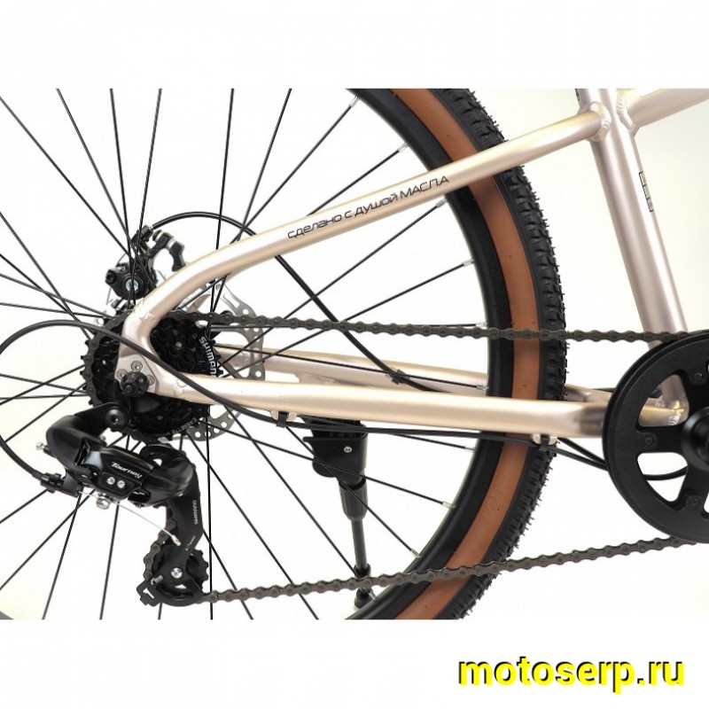 Купить  26" ORLAN WING VENUS 2.0 черный (14") (Орлан Винг Венус 2.0) 26"; 7ск; рама-алюминий; тормоз-Disk (шт) (ART1 купить с доставкой по Москве и России, цена, технические характеристики, комплектация фото  - motoserp.ru