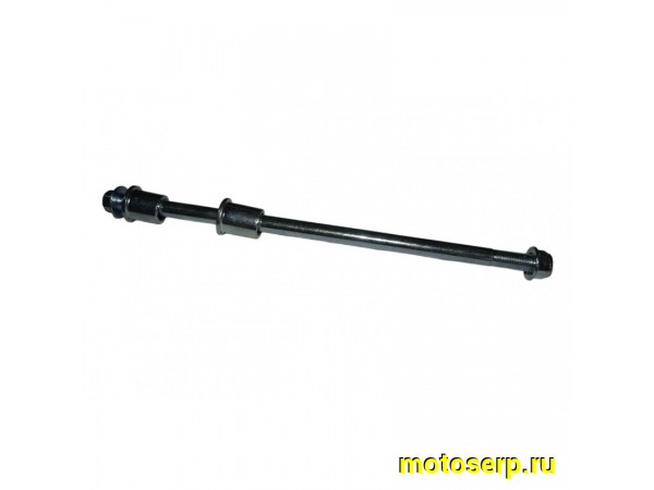Купить  Ось переднего колеса M10x1.25x245mm QUANTUM (с втулкой и гайкой) (шт) (MM 50995 купить с доставкой по Москве и России, цена, технические характеристики, комплектация фото  - motoserp.ru
