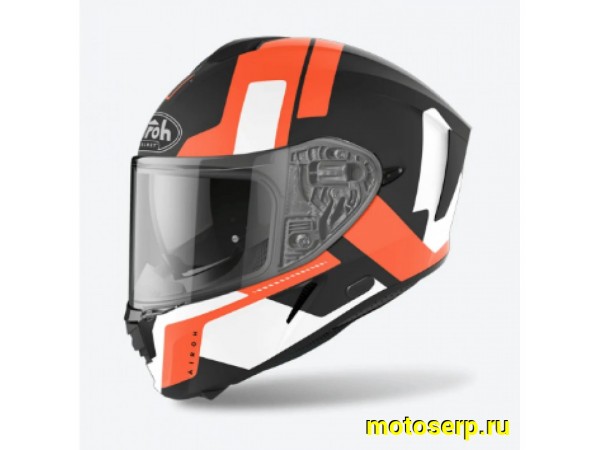 Купить  Шлем закрытый интеграл AIROH SPARK SHOGUN (L) (шт) (Airoh AI36A13SPAUOC-L купить с доставкой по Москве и России, цена, технические характеристики, комплектация фото  - motoserp.ru