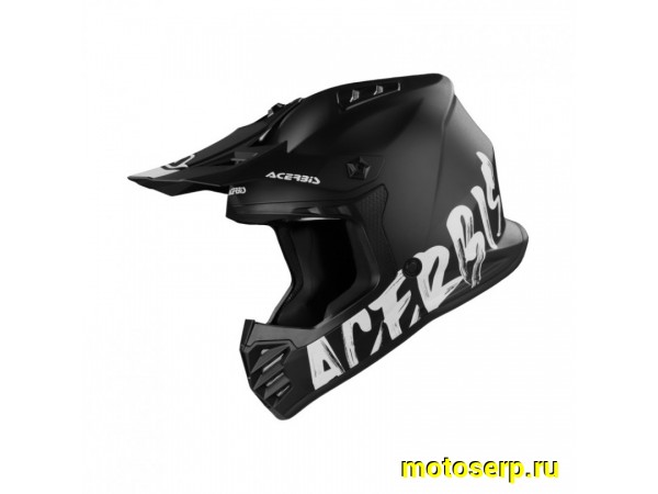 Купить  Шлем Кросс (Детский) Acerbis PROFILE JUNIOR Metallic Black (YXL) (шт) (Acerbis 0025401.092.056 купить с доставкой по Москве и России, цена, технические характеристики, комплектация фото  - motoserp.ru
