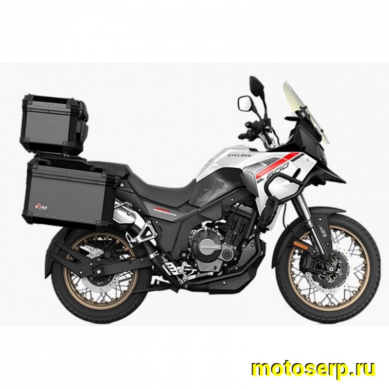 Купить  Мотоцикл внедорожный CYCLONE RX600 ADV (SR600GY) 2025 г ПТС, 550cc 19/17 Тур-эндуро (.)  (шт) (ФОТО купить с доставкой по Москве и России, цена, технические характеристики, комплектация фото  - motoserp.ru