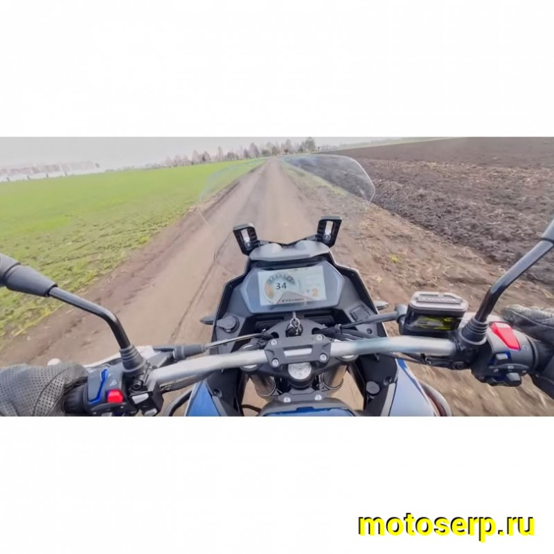 Купить  Мотоцикл внедорожный CYCLONE RX600 ADV (SR600GY) 2025 г ПТС, 550cc 19/17 Тур-эндуро (.)  (шт) (ФОТО купить с доставкой по Москве и России, цена, технические характеристики, комплектация фото  - motoserp.ru