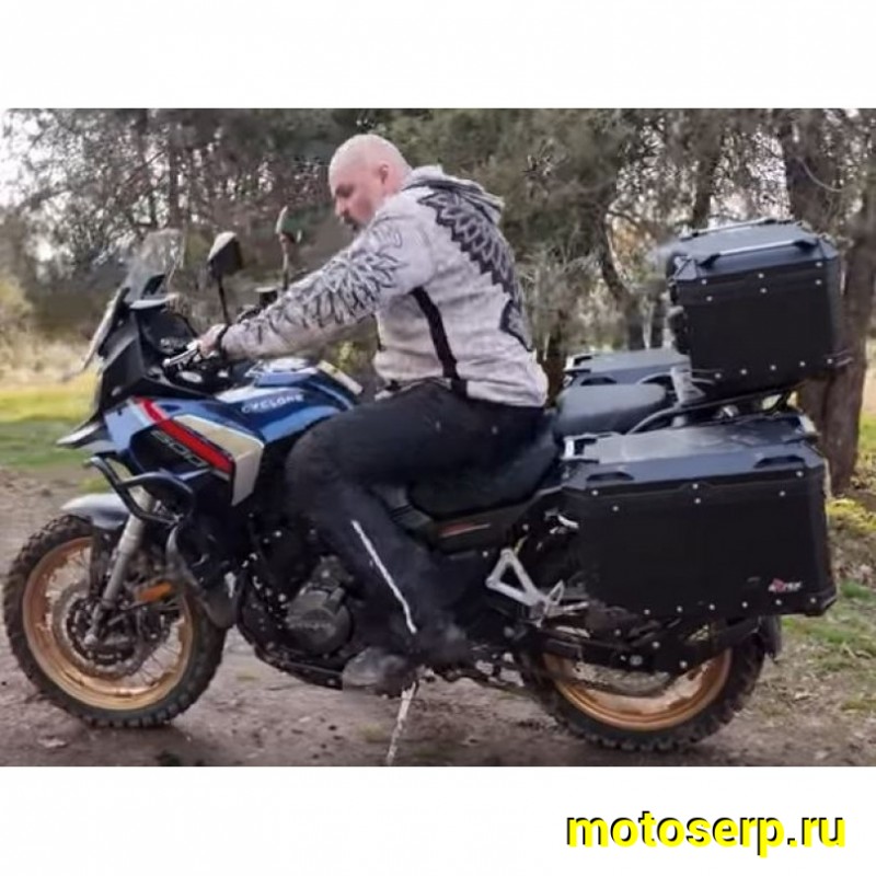 Купить  Мотоцикл внедорожный CYCLONE RX600 ADV (SR600GY) 2025 г ПТС, 550cc 19/17 Тур-эндуро (.)  (шт) (ФОТО купить с доставкой по Москве и России, цена, технические характеристики, комплектация фото  - motoserp.ru