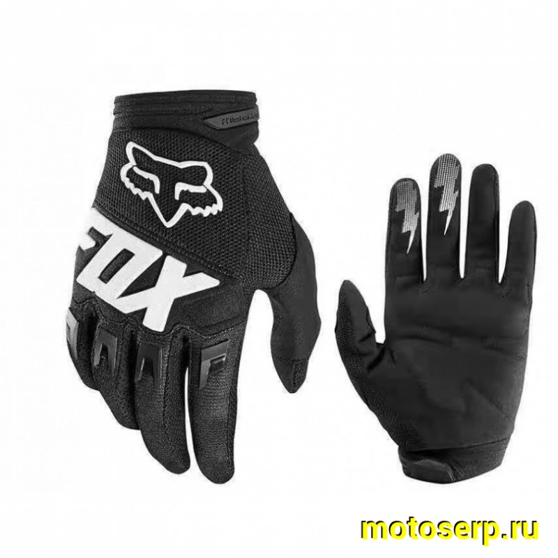 Купить  Перчатки Fox Dirtpaw Race черный c белой надписью (XS) (реплика) (пар) (Кокурин  купить с доставкой по Москве и России, цена, технические характеристики, комплектация фото  - motoserp.ru