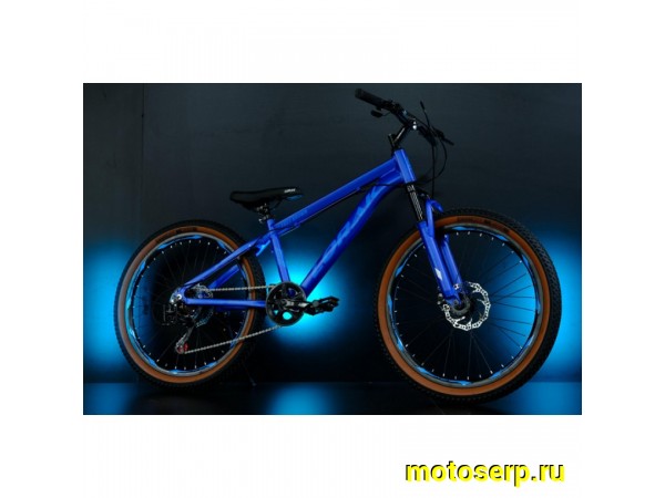Купить  26" LORAK Fast Brown синий (15") (Лорак фаст броун) 26"; 7ск; рама-алюм; тормоз-Disk (шт) (ART купить с доставкой по Москве и России, цена, технические характеристики, комплектация фото  - motoserp.ru