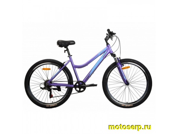 Купить  26" LORAK GLORY 4 фиолетовый (15) (Лорак Глори 4) 26"; 7ск; рама-алюм; тормоз-V-Brake (шт) (ART купить с доставкой по Москве и России, цена, технические характеристики, комплектация фото  - motoserp.ru