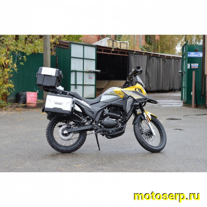 Купить  Мотоцикл внедорожный ATAKI CARRERA 300 (4T PR300) ПТС 19/17 (2025г.) Желтый Тур-эндуро ЗА КОФРЫ +41950р. без дуг. (шт) (SM  купить с доставкой по Москве и России, цена, технические характеристики, комплектация фото  - motoserp.ru