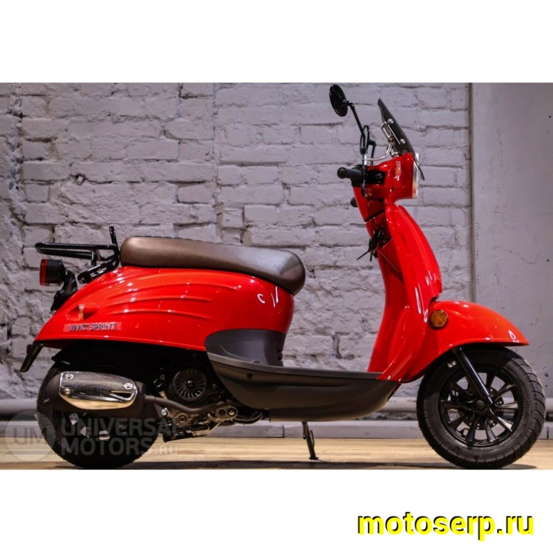 Купить  Скутер VMC SPRINT 50 EFI инжектор, 10/10", 4Т, диск/бараб, LED фара (шт) 01250 (Vento купить с доставкой по Москве и России, цена, технические характеристики, комплектация фото  - motoserp.ru