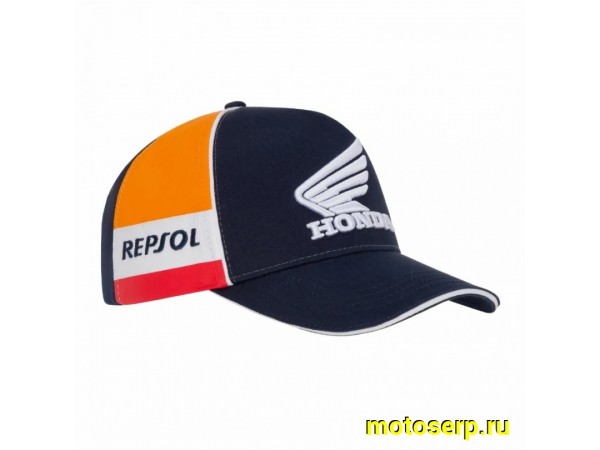 Купить  Бейсболка HONDA Repsol (оранжевый/черный) (шт) (МотоЯ купить с доставкой по Москве и России, цена, технические характеристики, комплектация фото  - motoserp.ru