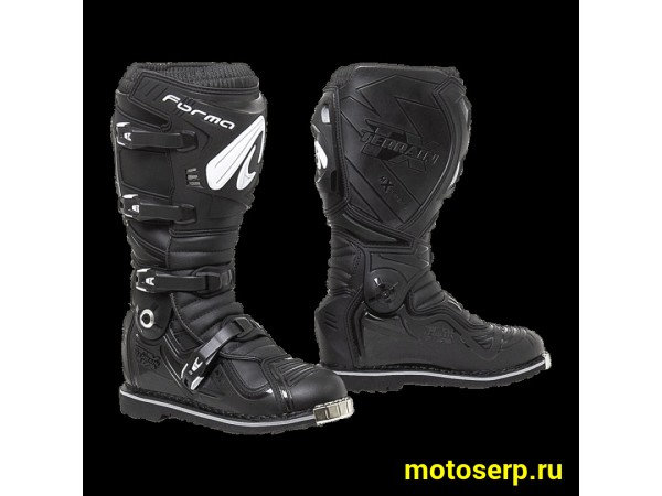 Купить  Мотоботы кросс. FORMA TERRAIN EVOLUTION TX BLACK , р-р 39" (Ч-З) (пар) (УТ-00111291) (JP купить с доставкой по Москве и России, цена, технические характеристики, комплектация фото  - motoserp.ru