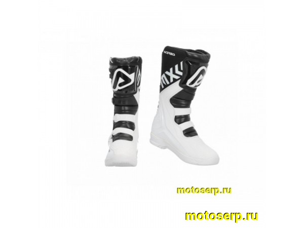 Купить  Мотоботы кросс. ACERBIS X-TEAM белый/ черный, р-р 43" (NQ) (пар) (0 купить с доставкой по Москве и России, цена, технические характеристики, комплектация фото  - motoserp.ru