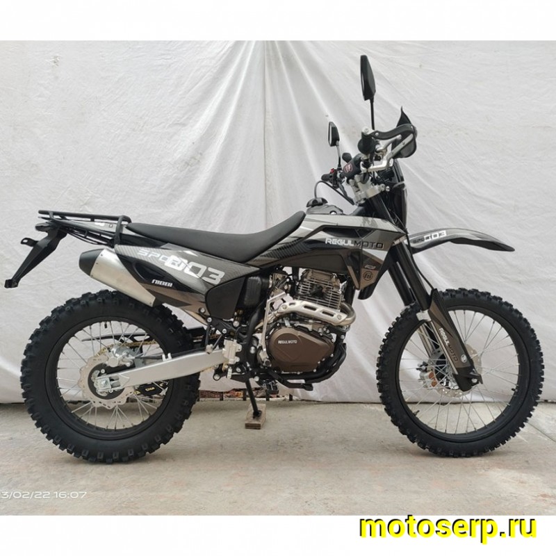 Купить  Мотоцикл Кросс/Эндуро Regulmoto Sport 003 PR 6пер. 300сс (ЭПТС) 21/18, 175FMM с балансиром,  4T (шт) (ФОТО купить с доставкой по Москве и России, цена, технические характеристики, комплектация фото  - motoserp.ru