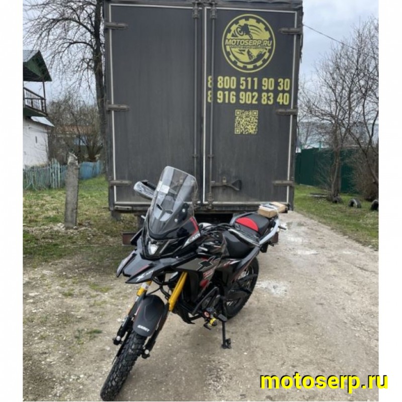 Купить  Мотоцикл внедорожный Motoland 300 ENDURO GARET черный (Гарет) Тур-эндуро ПТС  175FMM-5 PR, 19"/17" (шт) (ML 23501 купить с доставкой по Москве и России, цена, технические характеристики, комплектация фото  - motoserp.ru