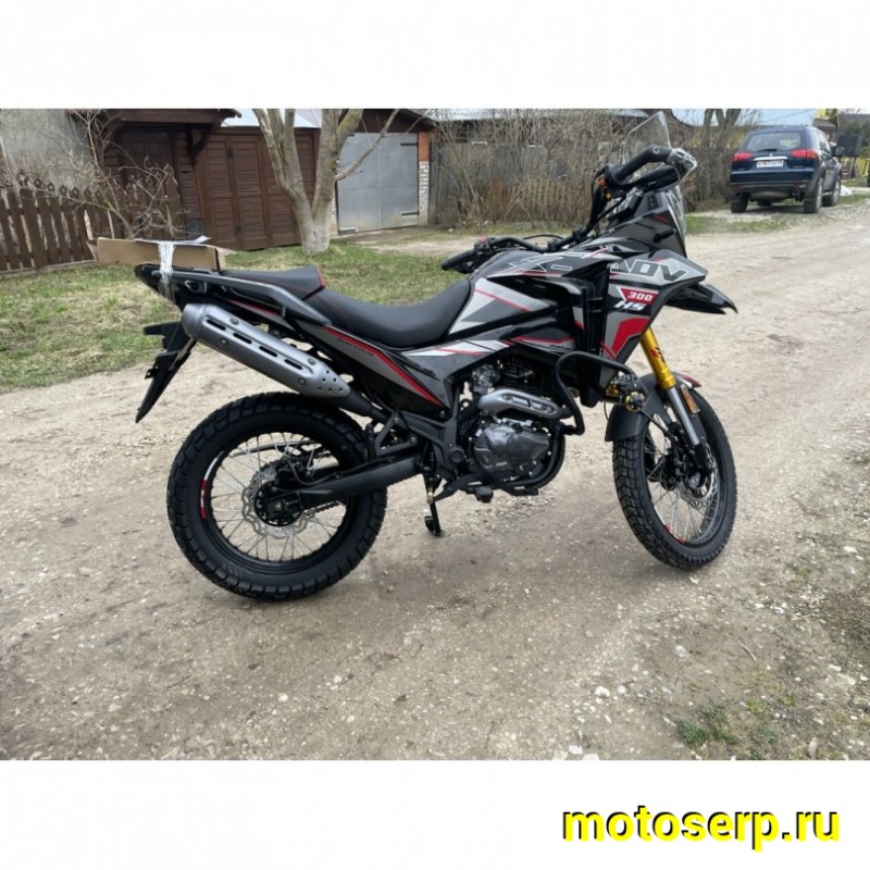 Купить  Мотоцикл внедорожный Motoland 300 ENDURO GARET черный (Гарет) Тур-эндуро ПТС  175FMM-5 PR, 19"/17" (шт) (ML 23501 купить с доставкой по Москве и России, цена, технические характеристики, комплектация фото  - motoserp.ru