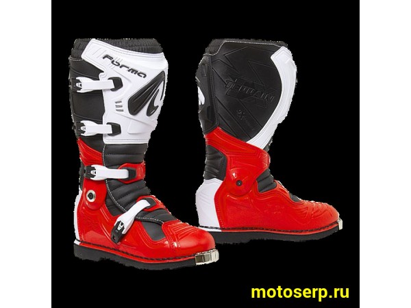Купить  Мотоботы кросс. FORMA TERRAIN EVOLUTION TX RED/WHITE , р-р 46" (Ч-З) (пар) (УТ-00111274) (JP купить с доставкой по Москве и России, цена, технические характеристики, комплектация фото  - motoserp.ru