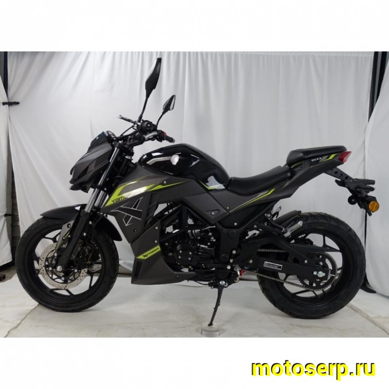 Купить  Мопед YAMASAKI SCORPION NS 2025г.  4Т; 50cc; колеса 17"литые; 4пер, эл. старт; (шт) 01250 купить с доставкой по Москве и России, цена, технические характеристики, комплектация фото  - motoserp.ru